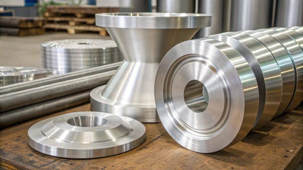 alt with keywords: collage of four forging types